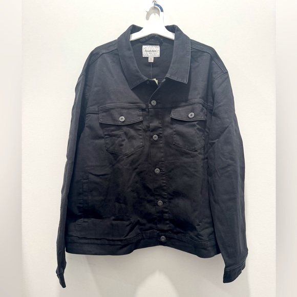 Goodfellow & Co Other - - Goodfellow and Co. Mens STRETCH Jacket Black Denim NWT 3XL